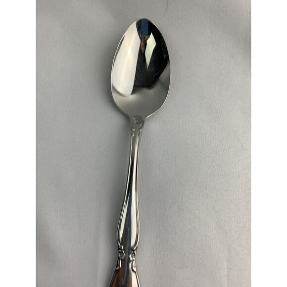 Vintage Oneida Community Stainless Steel Chatelaine Teaspoon 6" Glossy - Picture 4 of 8